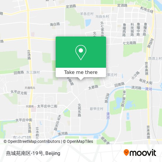 燕城苑南区-19号 map