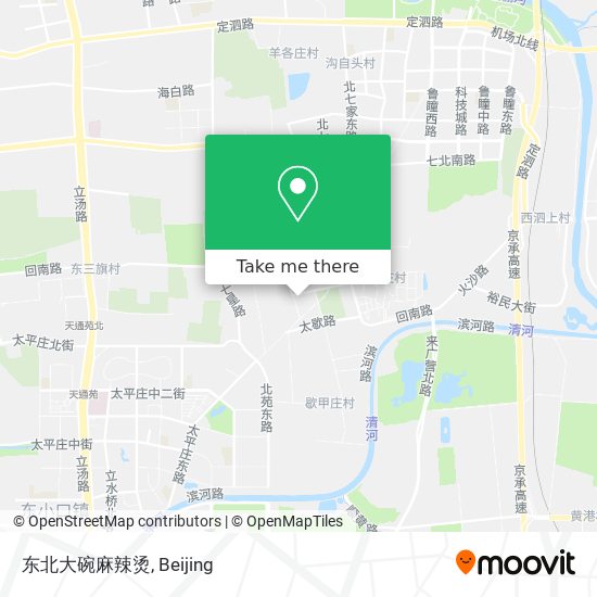 东北大碗麻辣烫 map