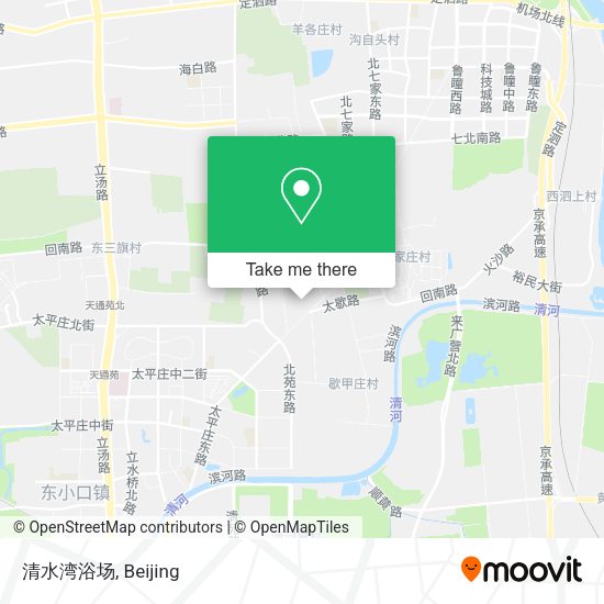 清水湾浴场 map