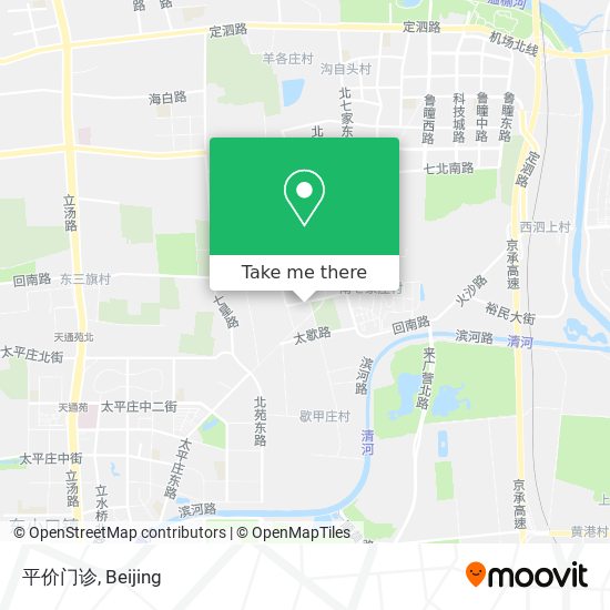平价门诊 map