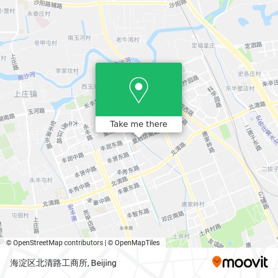 海淀区北清路工商所 map
