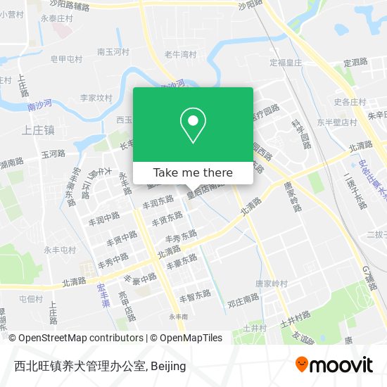 西北旺镇养犬管理办公室 map
