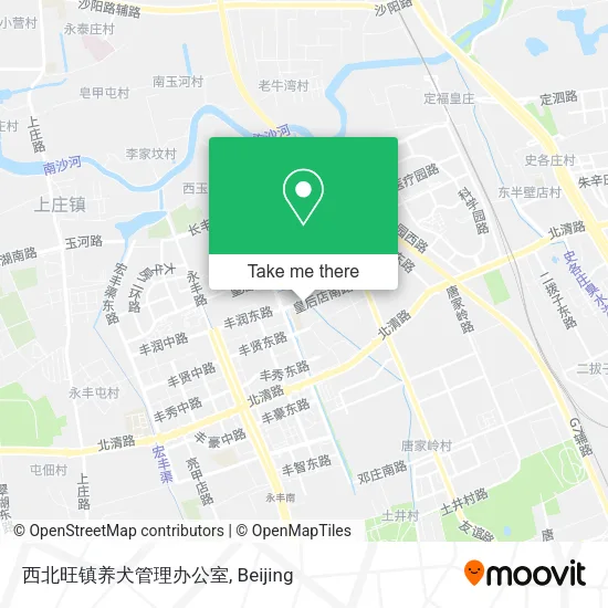 西北旺镇养犬管理办公室 map
