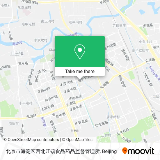 北京市海淀区西北旺镇食品药品监督管理所 map