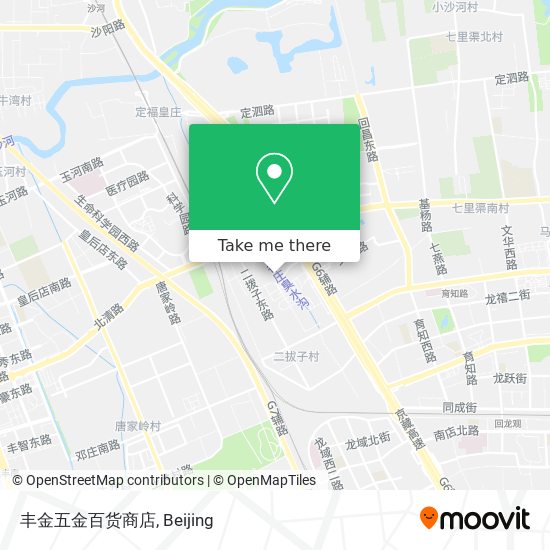 丰金五金百货商店 map