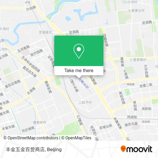丰金五金百货商店 map