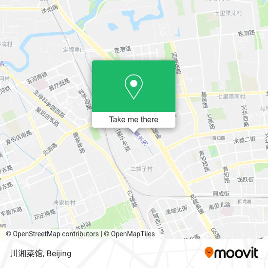 川湘菜馆 map