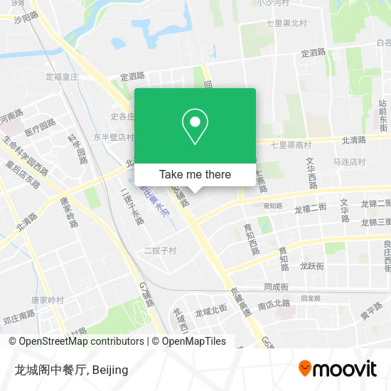 龙城阁中餐厅 map