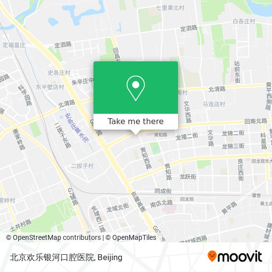 北京欢乐银河口腔医院 map