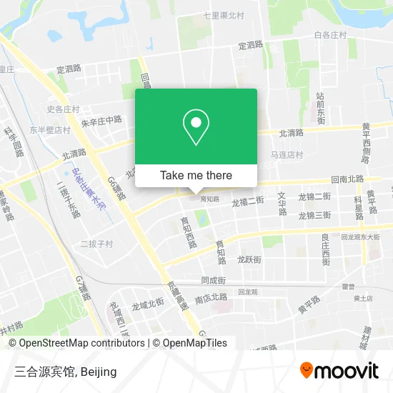 三合源宾馆 map