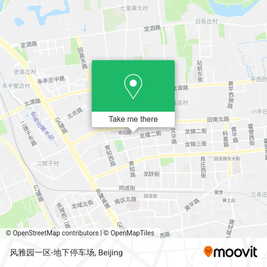 风雅园一区-地下停车场 map