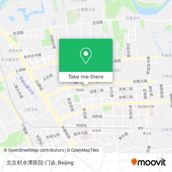 北京积水潭医院-门诊 map