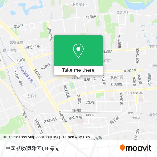 中国邮政(风雅园) map