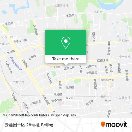 云趣园一区-28号楼 map
