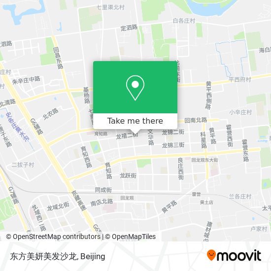 东方美妍美发沙龙 map