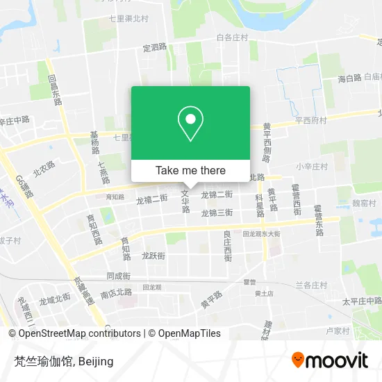 梵竺瑜伽馆 map
