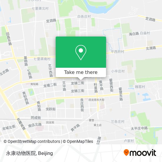 永康动物医院 map