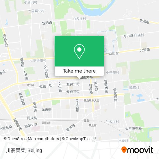 川寨冒菜 map