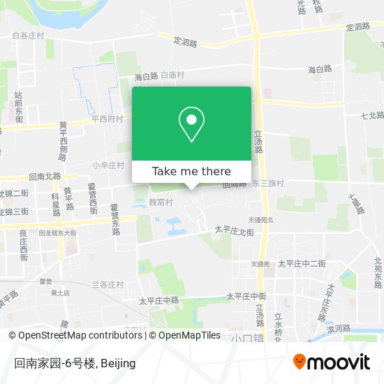 回南家园-6号楼 map