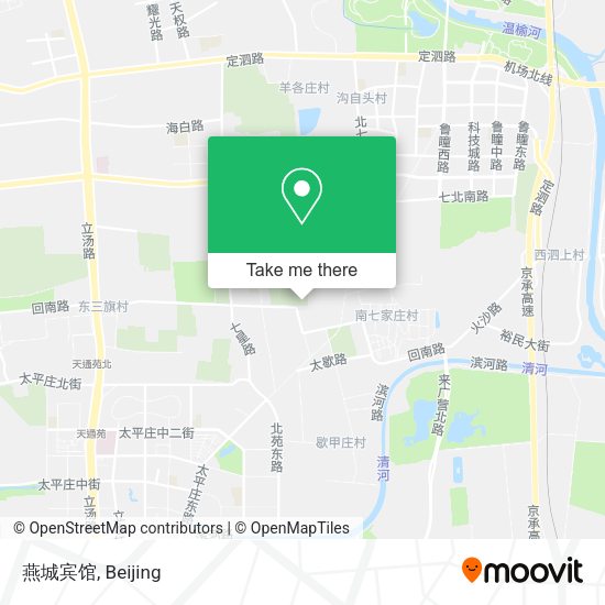 燕城宾馆 map