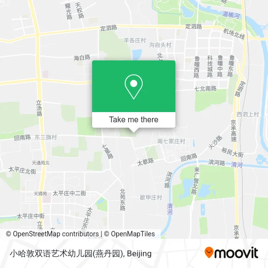 小哈敦双语艺术幼儿园(燕丹园) map