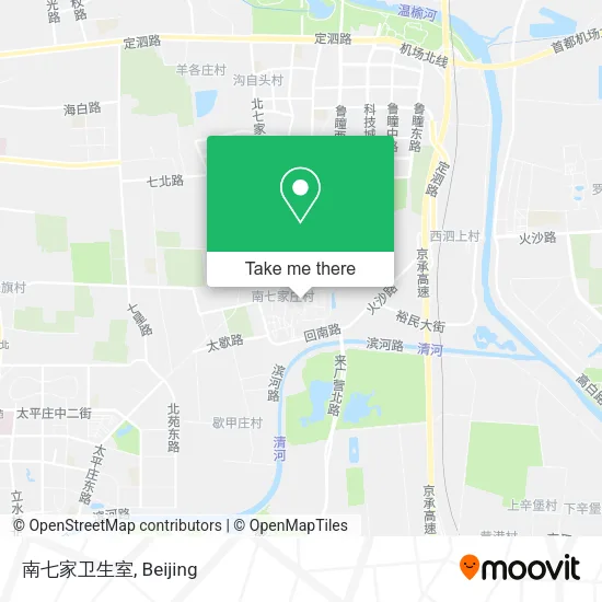 南七家卫生室 map