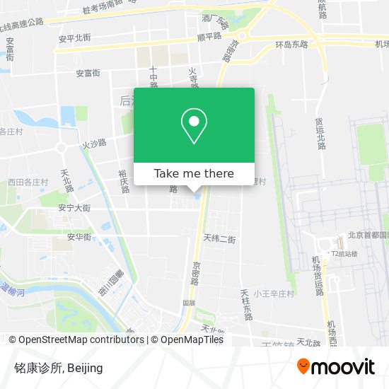 铭康诊所 map