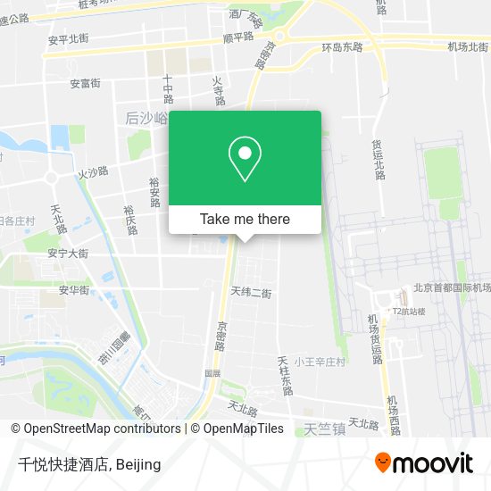 千悦快捷酒店 map