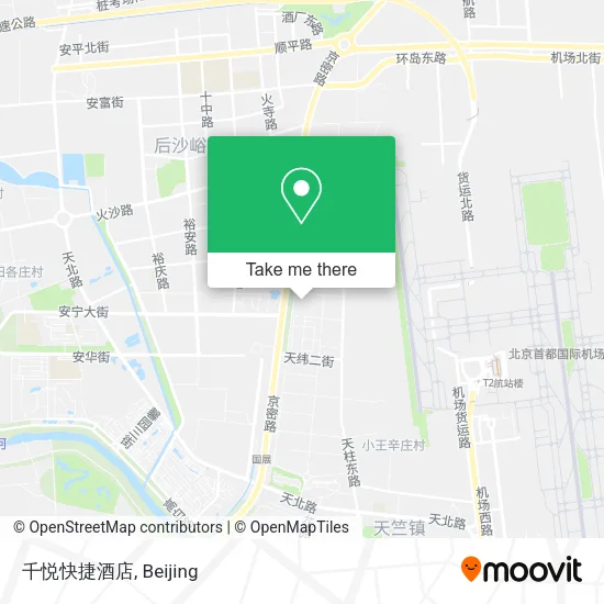 千悦快捷酒店 map