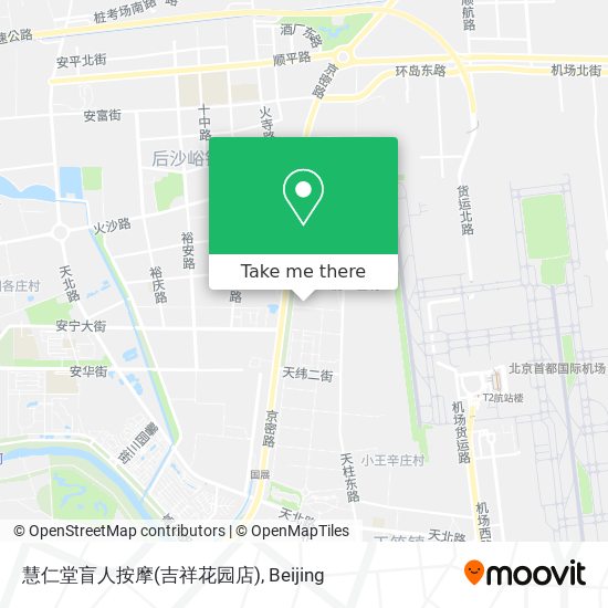 慧仁堂盲人按摩(吉祥花园店) map