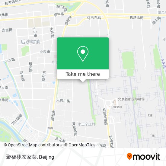 聚福楼农家菜 map