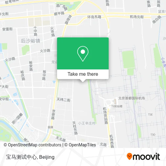 宝马测试中心 map