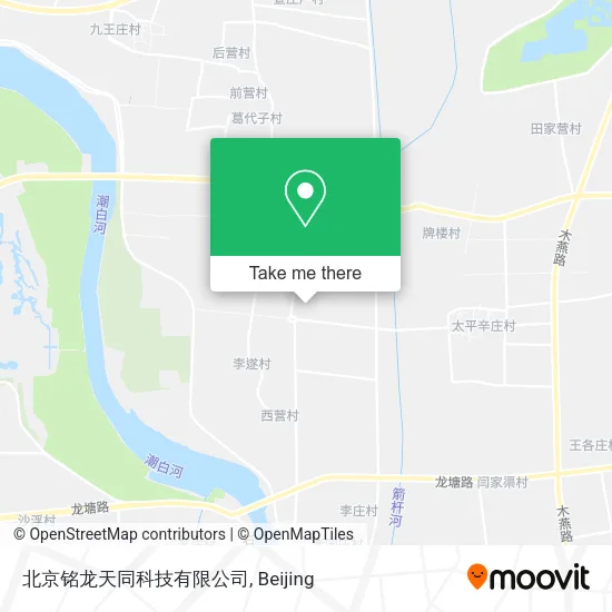 北京铭龙天同科技有限公司 map