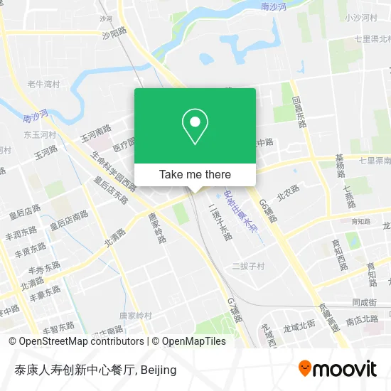 泰康人寿创新中心餐厅 map