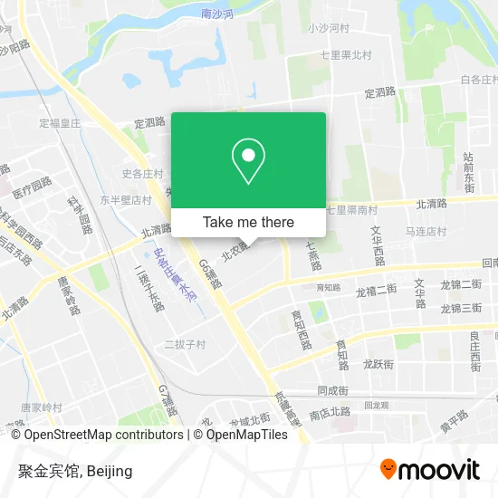 聚金宾馆 map