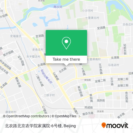北农路北京农学院家属院-6号楼 map