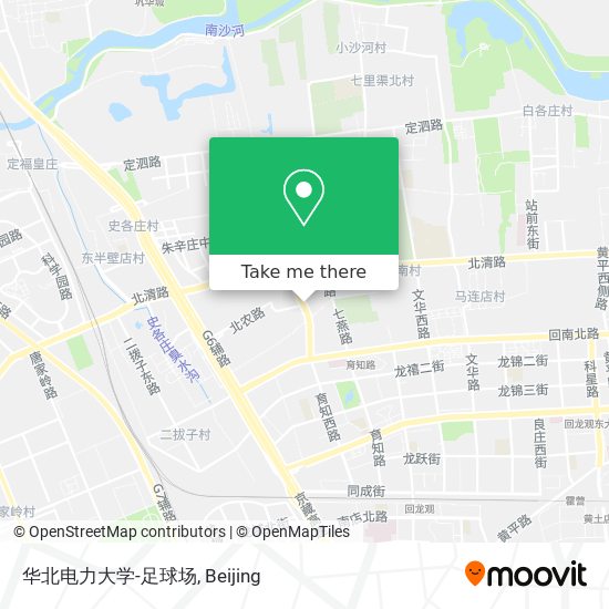 华北电力大学-足球场 map