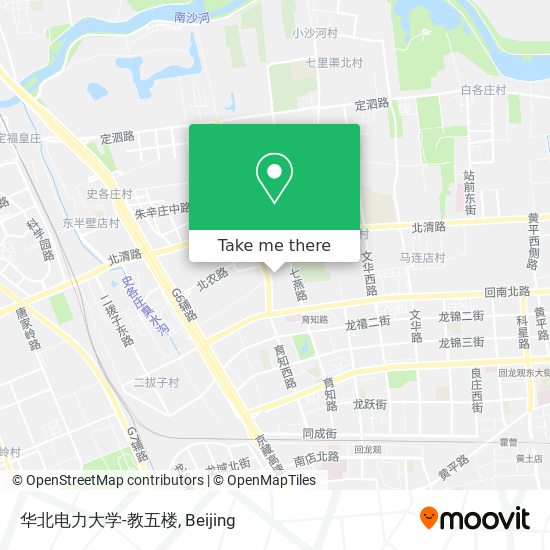 华北电力大学-教五楼 map