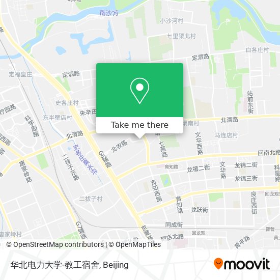 华北电力大学-教工宿舍 map