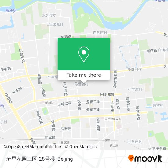 流星花园三区-28号楼 map