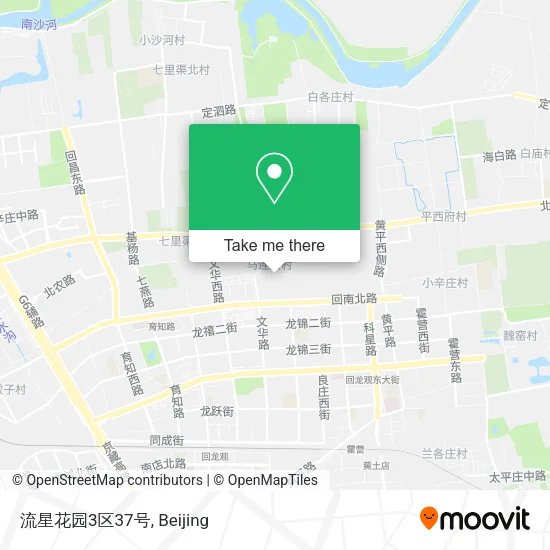 流星花园3区37号 map