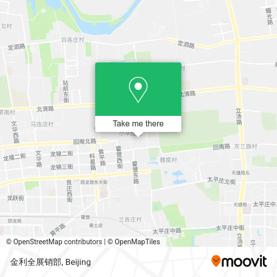金利全展销部 map
