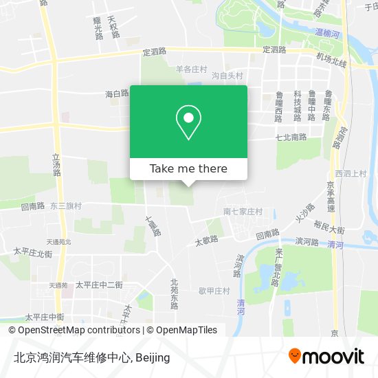 北京鸿润汽车维修中心 map
