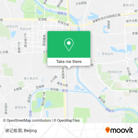 谢记烩面 map