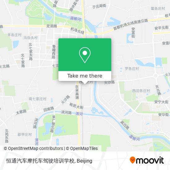 恒通汽车摩托车驾驶培训学校 map