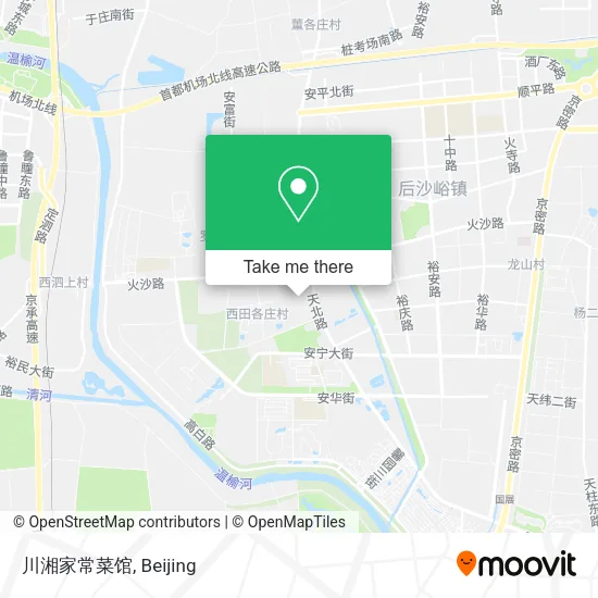 川湘家常菜馆 map