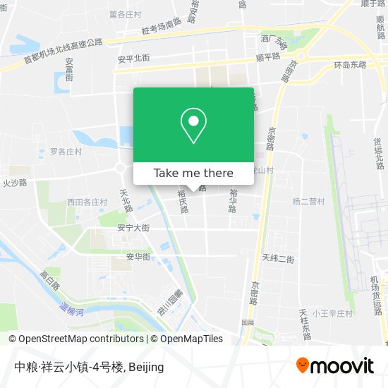 中粮·祥云小镇-4号楼 map