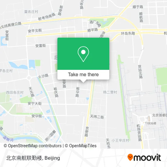 北京南航联勤楼 map