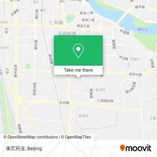 康艺药业 map