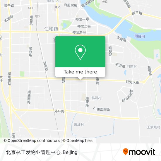 北京林工发物业管理中心 map